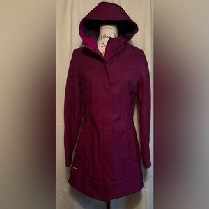 Champion Women's Magenta Hooded Ski Jacket